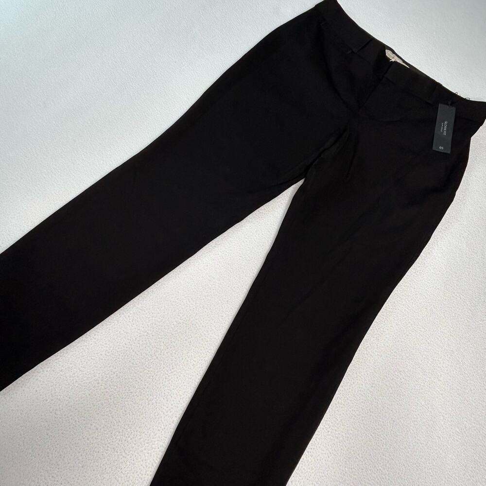 Banana Republic Women's Size 6S NWT Sloan Slim Leg Pants Black 904793
